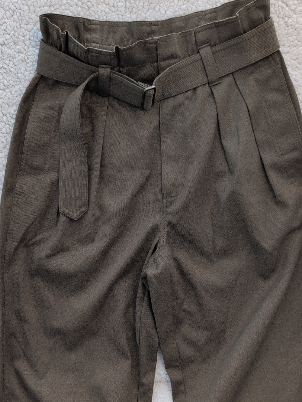 Banana Republic Khaki High-Rise Trousers